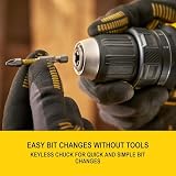 STANLEY FATMAX V20 Trapano avvitatore a batteria Brushless a 2 ingranaggi, senza batteria e caricatore, 18V, SFMCD714B-XJ - 6