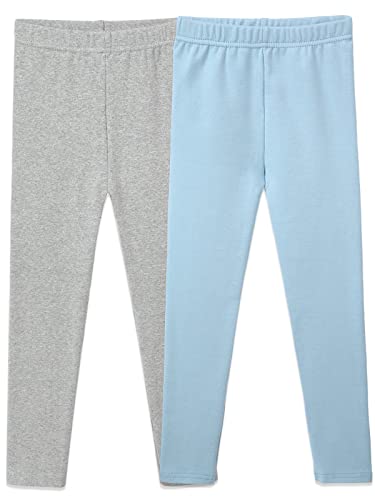 Mädchen Leggings Baumwolle Lange Hosen 2er-Pack für Mädchen Kinder 2-10 Jahren Cover