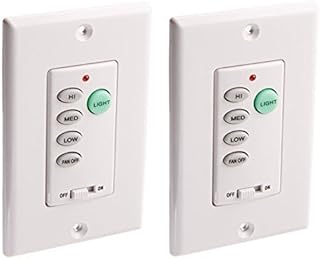 Westinghouse Lighting Westinghouse Wireless Ceiling Fan and Light Wall Control (2 Pack)