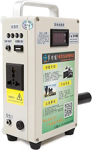 Generador de manivela de 220V y 30W con salidas DC 8V-21V 8