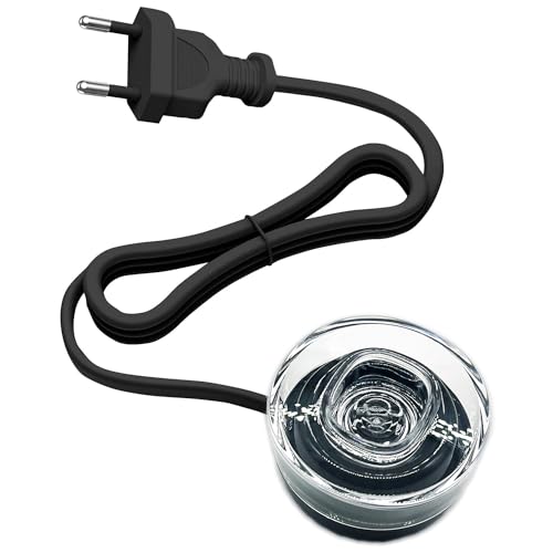 Vidrio de Carga de Cepillo de Dientes Philips, Compatible con la estación de Carga de inducción Philips Sonic hx9300 hx9900 Serie de Cables de alimentación Impermeables portátiles ABS respetuosos