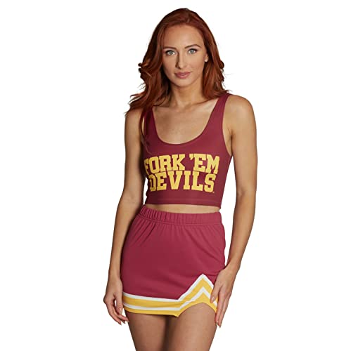 Image of Lojobands Women's College Gameday Outfit Tank Top Tailgate Crop Top One Size Fits Most