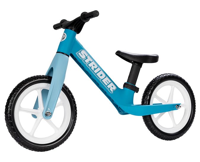 Image of Strider 12 Comp Bike- No Pedal Balance Bicycle for Kids 1 to 3 Years -Easy Assembly, Tool-Free Adjustments