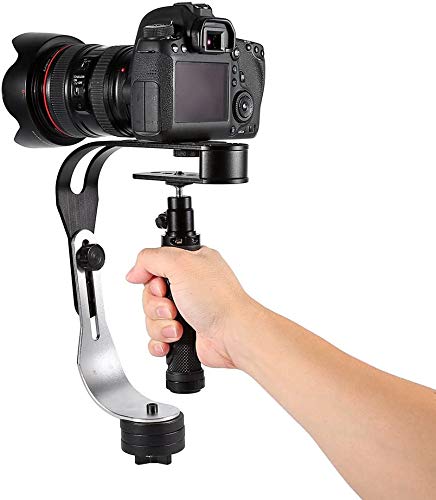 Mavis Laven Manija de estabilizador de Video Steadycam de Mano Pro Sujeción Soporte Constante para cámara de Video Cámara DV DSLR SLR Compatible con GoPro, Cannon, Nikon