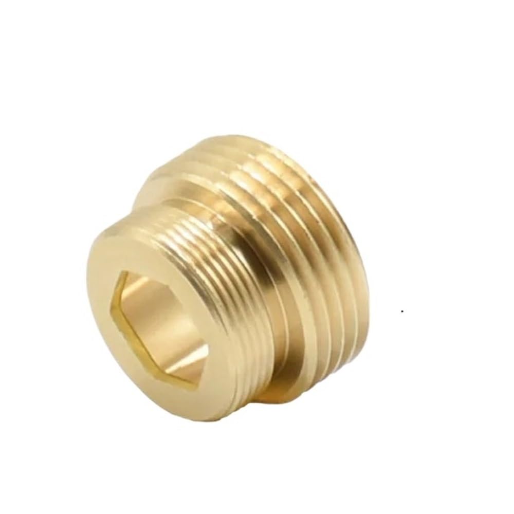 Jwfbdb A Brass 3/4" To M22 Thread Connector Garden Household Faucet Dapter Durable Joint Coupler Fittings(A)