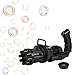 Produktbild XJSGS Gatling Bubble Machine  2021 Cool Toys Geschenk Bubble Machine  8-Loch automatischer Bubble Maker Kinder im Freien Aktivitätsspielzeug (schwarz)