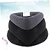 minkissy Three Layers Cervical Support Neck Guard Padded Neck Brace Adjustable Cervical Apparatus