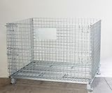 個人宅配送不可 車上渡し 新品 メッシュパレット W1000×D800×H850mm ピッチ50×50mm フジテックス