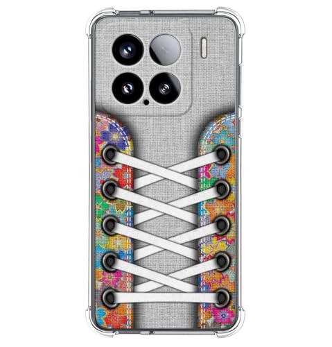 Tumundosmartphone Funda Silicona Antigolpes para Xiaomi 15 5G diseño Zapatillas 04 Dibujos