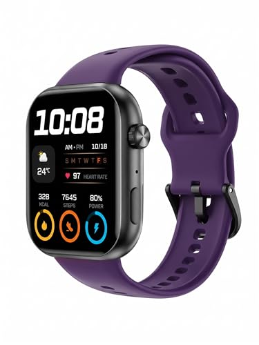 Dl3 Mobilak Silicone Bracelet for HONOR Choice Watch 2i Strap, Soft Silicone Sport Replacement Strap for Women/Men, Adjustable Waterproof Sports Band for HONOR Choice Watch 2i