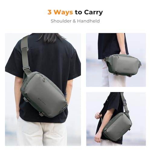 Image of K&F CONCEPT Camera Sling Bag Crossbody Bag Waterproof Camera Shoulder Backpack DSLR /SLR /Mirrorless Camera Case