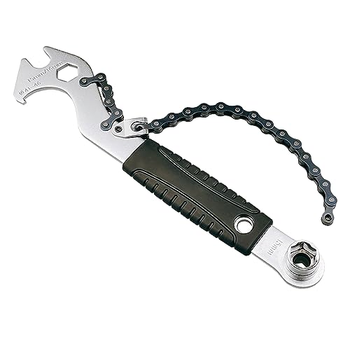 NOLOWY Extractor de cadena de manivela para bicicleta, llave de reparación, manivela de bicicleta, extractor de pedalier, herramientas de reparación