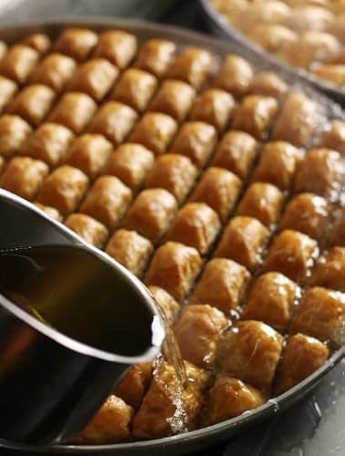 Special Walnut Handmade Burmese Baklava, Turkish Baklava, Wooden Box, Plenty Of Walnuts, Sherbet, Premium #TOP4