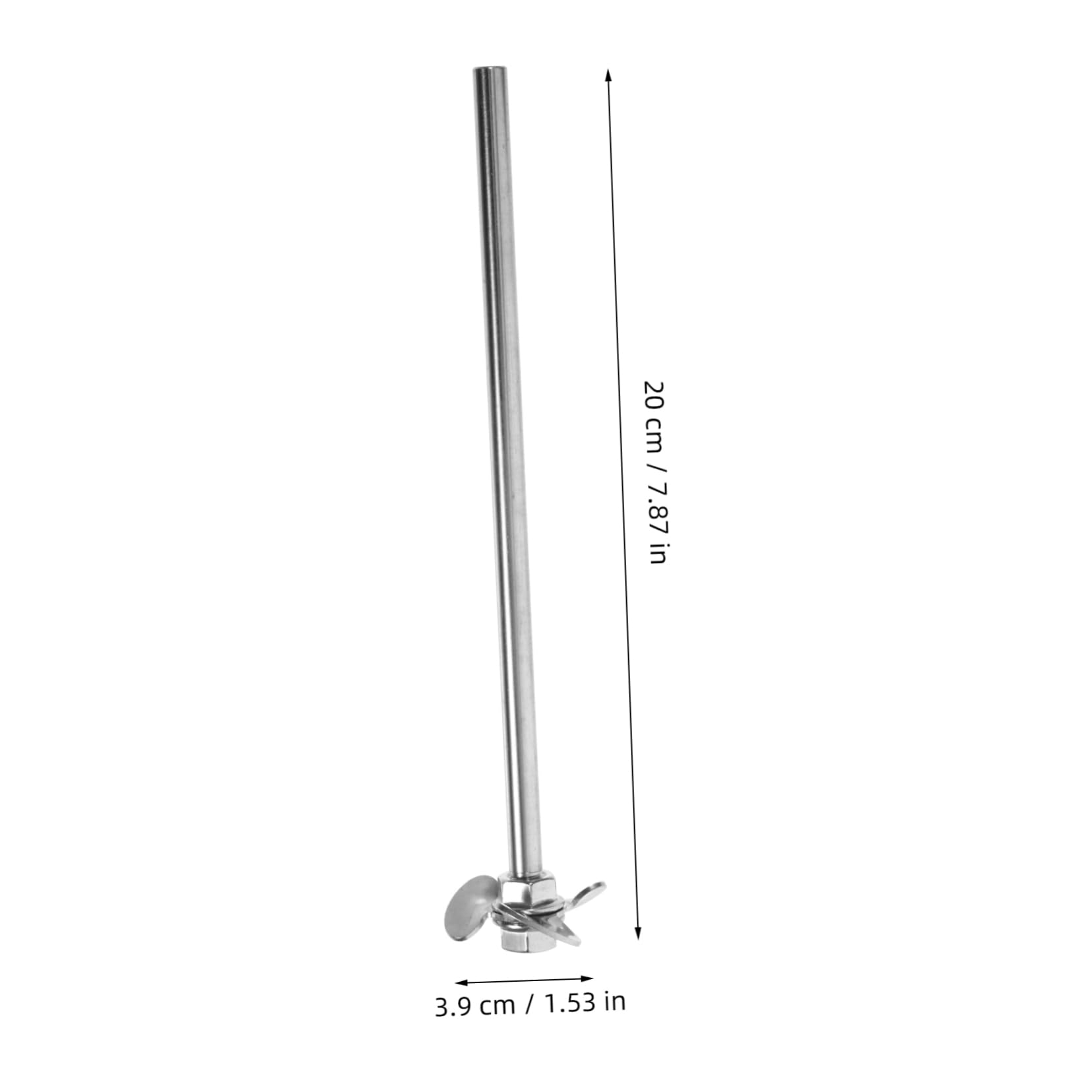 ULTECHNOVO 3 Ensembles De Mélangeur De Tige D'Agitation Palette De Mélange Pour Outil D'Agitation De Laboratoire Tige D'Agitateur De Laboratoire Chimie Agitateur Expérimental Réutilisable