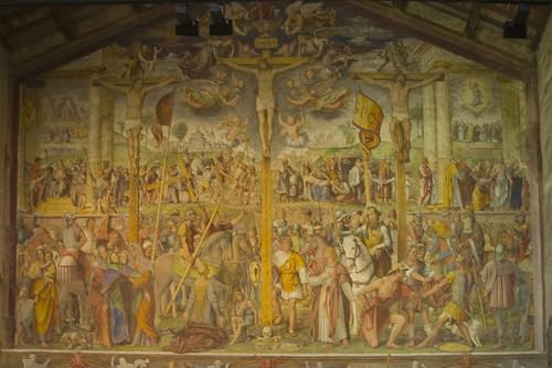 Wall Art Peintures la Passion du Christ Bernardino Luini Toile Bureau 60x90cm