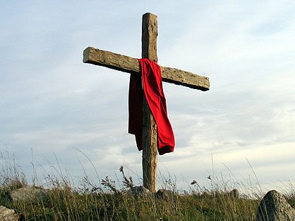 Pintura al óleo Hecha a Mano de GFM de Cross of The Christ Fast Canvas Prints, Pinturas al óleo de Oil Painting Cheap Canvas Prints, Lona, 8 x 10 Inch