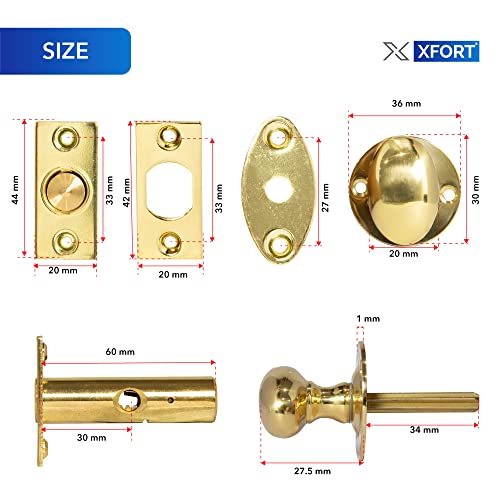XFORT Kit di sicurezza per bulloni a cremagliera