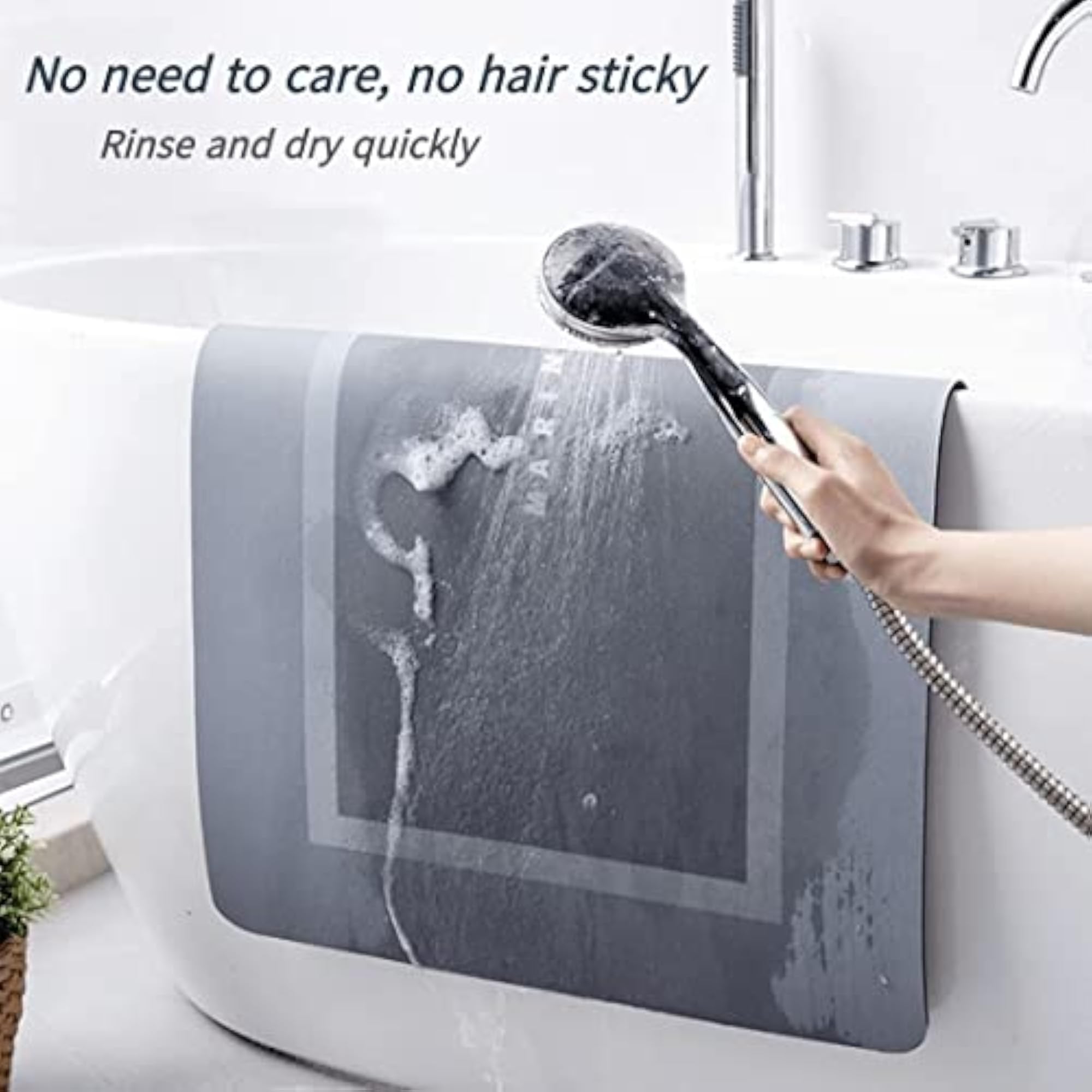 Square Shape Non Slip Home Bath Mat
