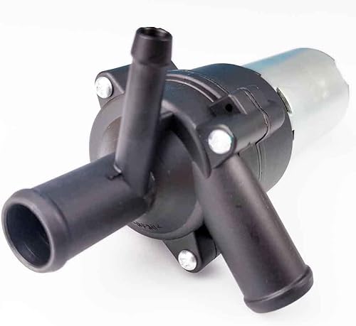Miniatura 9 de Cheriezing 64119197085 Bomba de agua de refrigeración auxiliar de motor compatible con E70 F15 X5 2007-2015 Reposición para 64116951549,