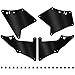 ECOTRIC Splash Guards Fender Liner Shield Compatible with 2003-2022 Toyota 4 Runner 2007-2014 FJ Cruiser 2003-2020 Land Cruiser 2003-2020 Lexus GX460 GX470 Replace for 5373535150 5373635150 5388635020