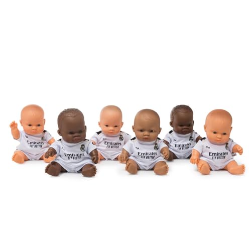 Muñeca articulada Real Madrid con vestido oficial 21 cm miniatura 6