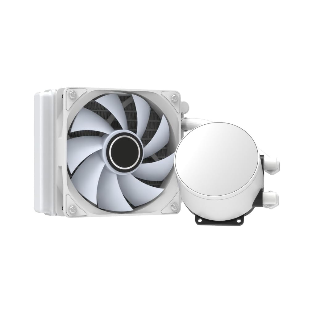 Funkcjonalny CPU Liquid Cooler RGB CPU Water Cooler 4-pinowe wentylatory PWM cichy wentylator