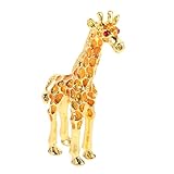 S'adapte à les styles de décoration : cette sculpture girafe décorative s'harmonise avec les intérieurs modernes, minimalistes ou éclectiques, ce qui en fait un élément incontournable de décoration pour une étagère, un bureau ou toute autre surface