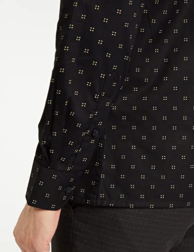 Image of Diverse Men's Cotton Printed Full Sleeve Regular Formal Shirt