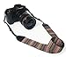 Produktbild Alled Kamera Gurt Hals,Kamera Umhängeband Nacken Schultergurt Gürtel Tragegurt für Canon Nikon Sony Lumix Olympus Pentax Fujifilm Universal,Abnehmbar Schnellverschluss kameragurt (Weich Streifen)