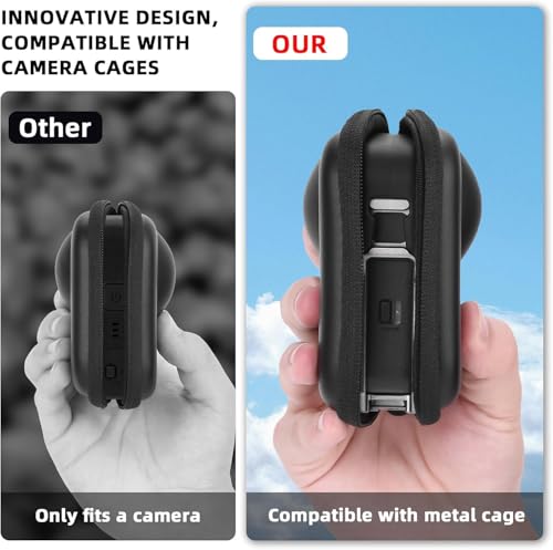 Image of DJI Osmo 360 Protective Carrying Case Hard Shell Travel Cover | Waterproof Storage Bag Portable Shockproof Case for DJI Osmo | Action Camera Accessories
