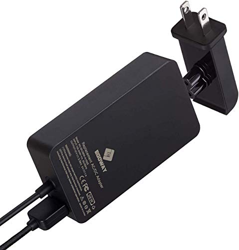 36W 12V 2.58A Power Adapter Charger Compatible with Surface Pro 3 Pro 4 (Intel Core i5 i7) Pro 5-2017 with USB Charging Port and 6ft Cord - Thumbnail 2