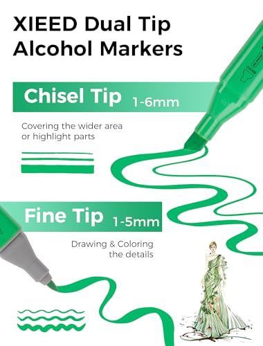 60 Alcohol Markers for Artists at 10% Off with Case - Image 4