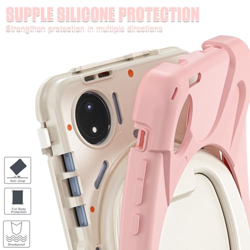 Funda Xiaomi Redmi Pad SE 8.7 antichoque con soporte giratorio 360 6