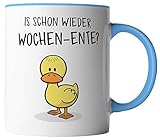 Als Kaffeebecher oder Teetasse ideal für die Arbeit oder das Büro. Mit coolen Sprüchen und Motiven begeistern Sie alle Kollegen, Freunde und Familien Mitglieder. Egal ob Morgens oder Abends, die Tasse mit dem coolen Aufdruck ist ein Blickfang.