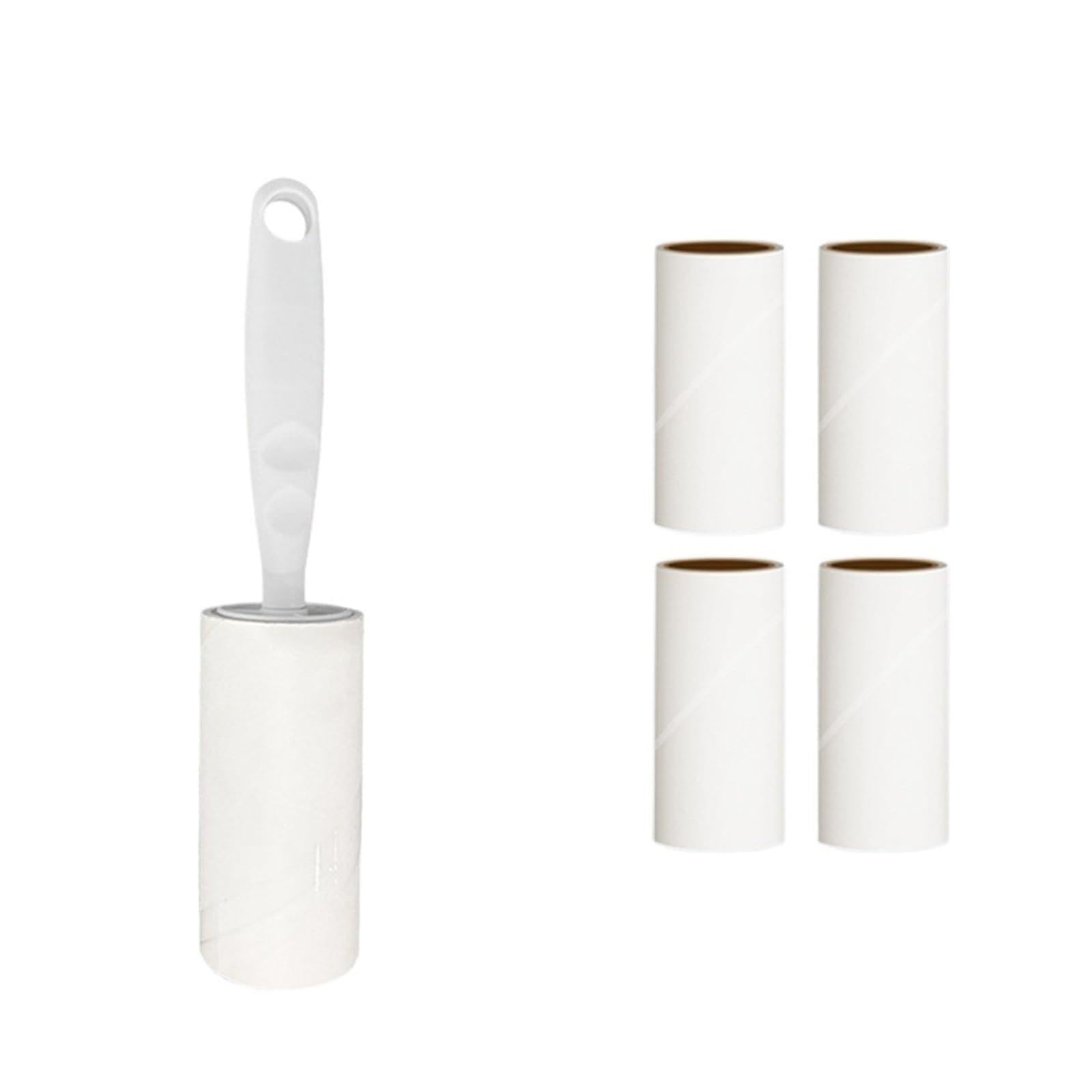 Lint roller Lint Roller With Refills Pet Hair Remover Brush(White set)