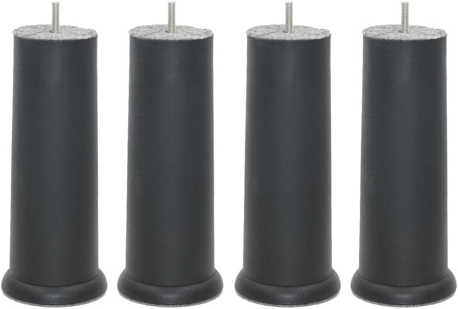 4pcs 23cm Wood Furniture Legs Tapered Replacement Sofa Legs, Modern Perfect for Sofa, Bed,Coffee Table