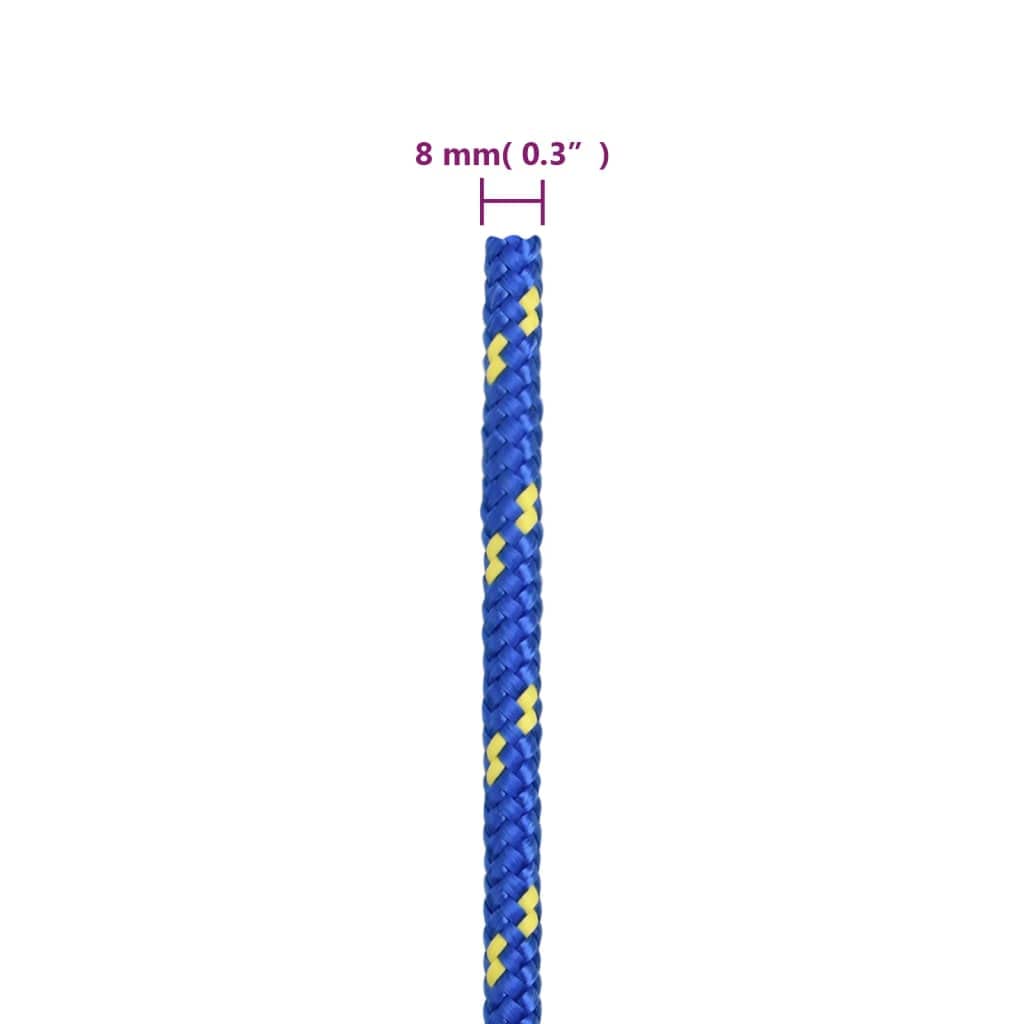 Revera Corda Nautica Blu 8 mm 50 m in Polipropilene
