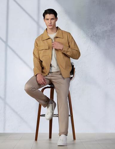 Image of Qube By Fort Collins Men Polyester Standard Length Jacket