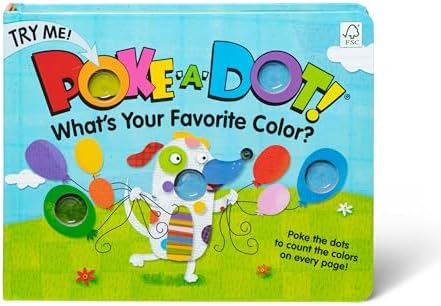 Melissa & Doug Poke-A-Dot: Favorite Color - 3+ Years, Multicolor