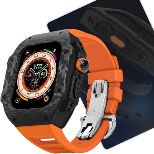 CEKGDB 44mm 45mm 49mm J[{t@Co[vP[Xo[vohARm X|[cohvP[XbhLbgAApple Watch 8 7 6 5 4 SE V[YANZT[p(D,44mm)