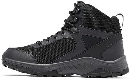 Columbia Men's Trailstorm Ascend Mid Waterproof, Black/Dark Grey, 10.5 | Image 6