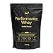 Produktbild nu3 Performance Whey Protein Vanille 1kg  Eiweißpulver für Muskelaufbau, cremig, ohne Klümpchen, gelatinefrei, ohne Zuckerzusatz, kalorienfrei, löslich in Wasser & Milch, ideal für Sportler - 1000 g