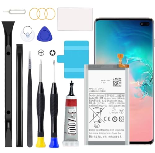 Svenirven Galaxy S10 Plus Battery,2025 New Upgraded Battery for Samsung Galaxy S10 Plus SM-G975F G975U G975W G975U1 G9750 G975N G975X with Full Remove Repair Tool Kit