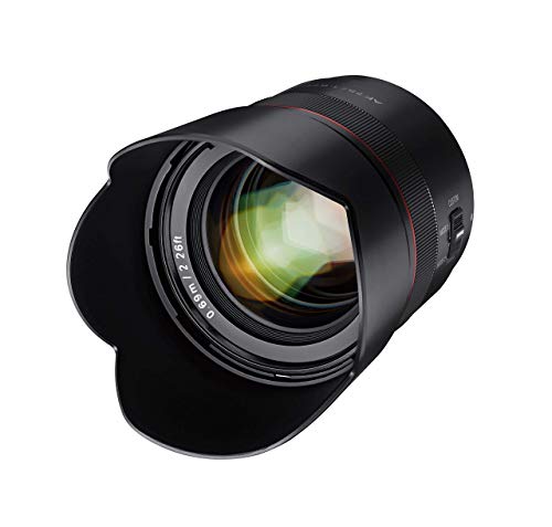 Image of Samyang AF 75mm F1.8 Compact Auto Focus Telephoto Lens for Sony FE Mount, Black (SYIO75AF-E) (Renewed)