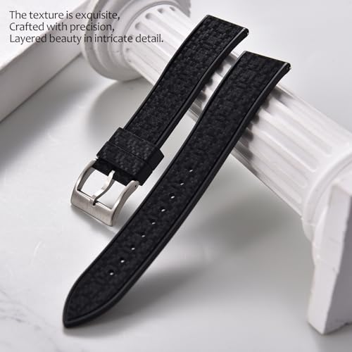 Image of WAMD Matrix FKM Rubber Watch Strap with Quick-Release Spring Bars