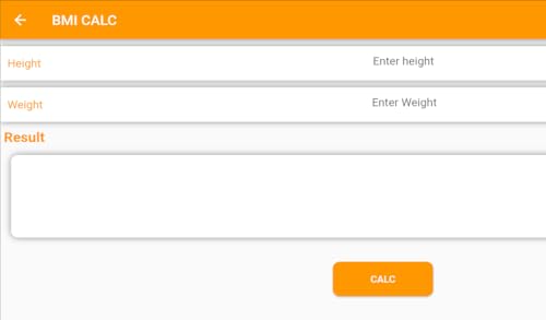 BMI Calculator Mutiple Kiny