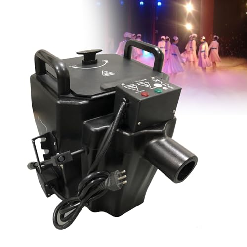 Máquina profesional de niebla baja con control inteligente de temperatura para efectos de escenario y seguridad en eventos