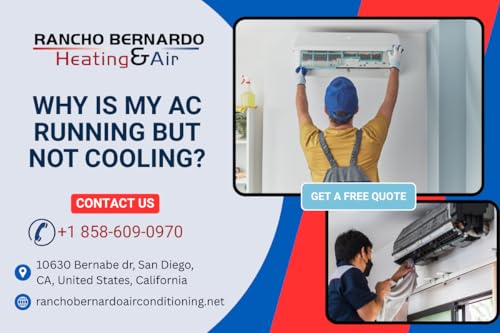 Why is my AC running but not cooling?