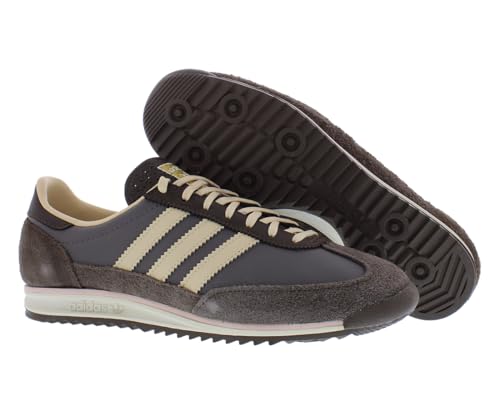 Image of adidas SL 72 Womens Shoes Size 10, Color: Charcoal /Crystal Sand /Brown-Brown