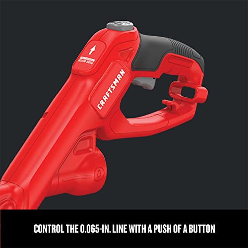 Image of CRAFTSMAN String Trimmer, 14-Inch, 6.5-Amp, Push Button Feed System (CMESTE920)